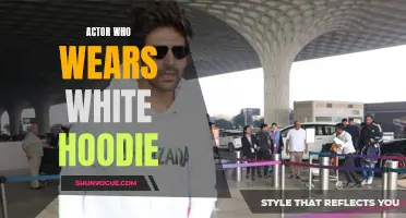 The Enigma of the Actor in the White Hoodie: Unveiling the Mystery Behind His Iconic Style
