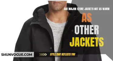 Are Major Store Jackets as Warm as Other Jackets? The Truth Revealed