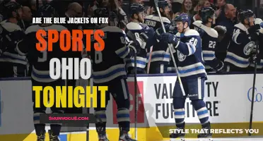 Tonight's Game: Blue Jackets Face Off on Fox Sports Ohio