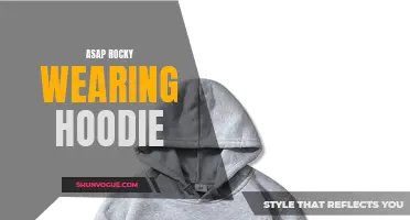 The Stylish Appeal of ASAP Rocky Wearing a Hoodie