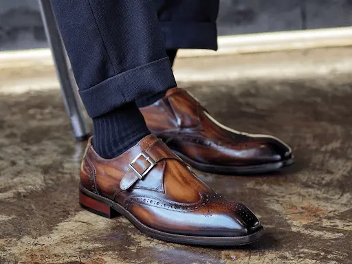 How To Dress Down In Double Monk Strap Shoes | ShunVogue