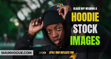 The Impact of Black Boy Wearing a Hoodie Stock Images: Breaking Stereotypes and Promoting Inclusion