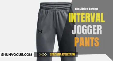 The Best Boys Under Armour Interval Jogger Pants for Comfort and Style