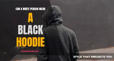 Is It Acceptable for a White Person to Wear a Black Hoodie?
