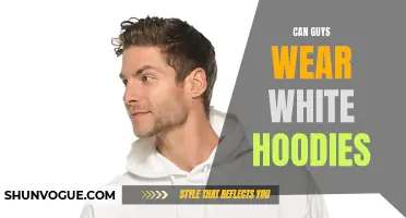 Breaking Stereotypes: Can Guys Pull off White Hoodies?