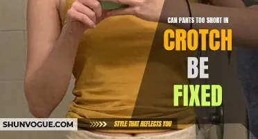 Can Short Crotch Pants Be Easily Fixed? Find Out How!