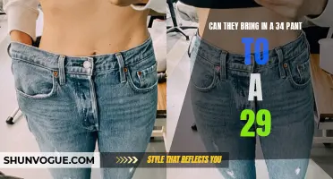 Can I Bring in a 34 Pant to Fit a 29 Waist? Find out!