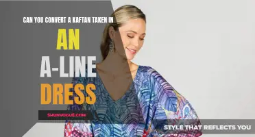 Transforming a Kaftan into an A-Line Dress: The Ultimate Fashion Hack