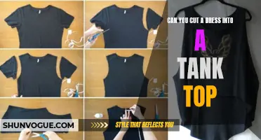Transforming your Dress into a Trendy Tank Top: A Step-by-Step Guide