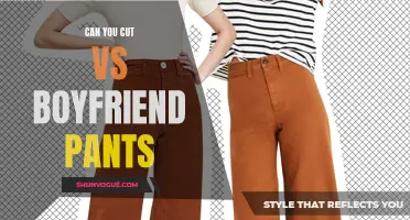 Comparing Boyfriend Pants and Regular Pants: Can You Cut Vs?