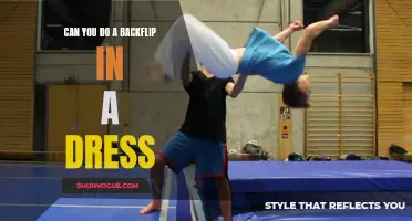 Mastering the Backflip in a Dress: A Guide to Acrobatics and Style