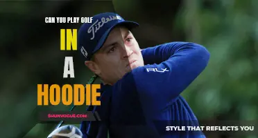 Can You Play Golf Comfortably in a Hoodie? Exploring the Style and Practicality of Wearing a Hoodie on the Greens