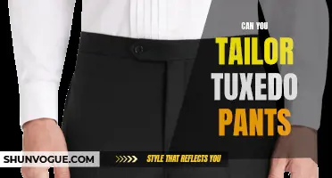 How to Tailor Tuxedo Pants for a Perfect Fit