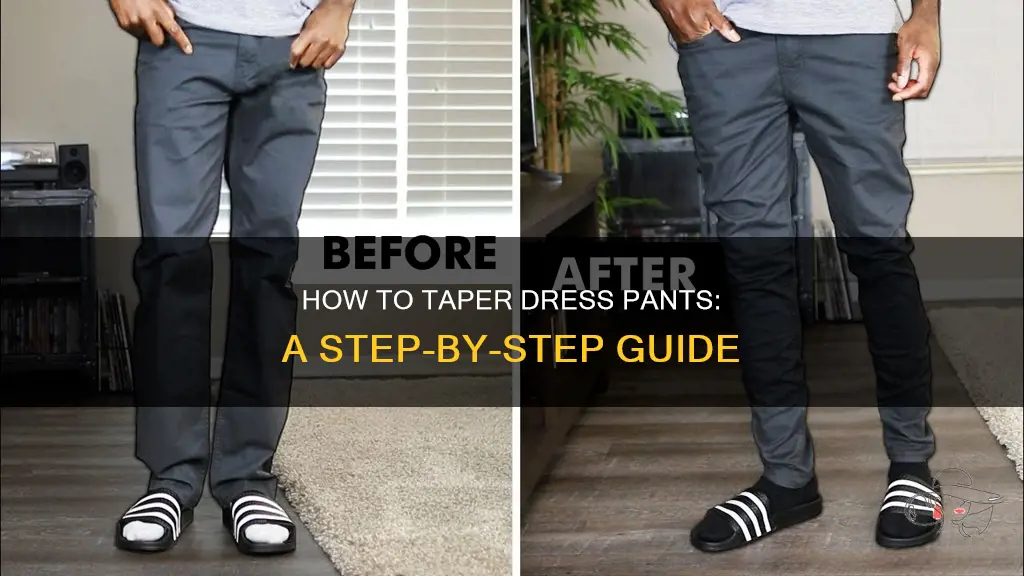 How To Taper Dress Pants: A Step-By-Step Guide | ShunVogue