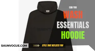 Can You Safely Wash Your Essentials Hoodie at Home?
