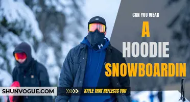 Bundle Up and Shred: Can You Wear a Hoodie Snowboarding?