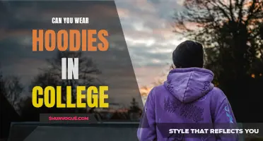 Can You Really Get Away with Wearing Hoodies in College?