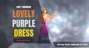 Why Can't I Transmog My Lovely Purple Dress?: Understanding the Limitations of Transmogrification in Gaming