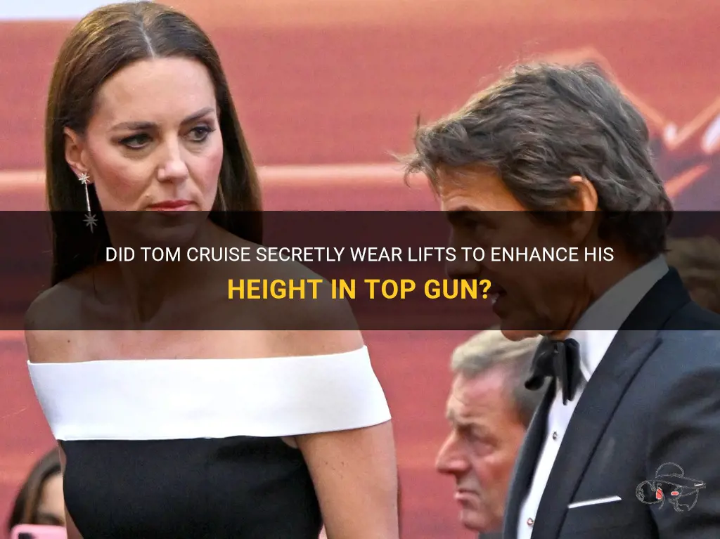 did tom cruise wear lifts in top gun