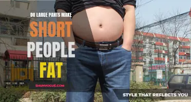 Do Large Pants Create the Illusion of Fatness for Short Individuals?