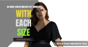 Why Maxi Length Dresses May Seem Shorter as Sizes Increase