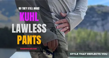 Are Kuhl Lawless Pants Still in Production? Exploring Availability and Quality