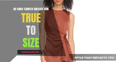 Are Vince Camuto Dresses True to Size?