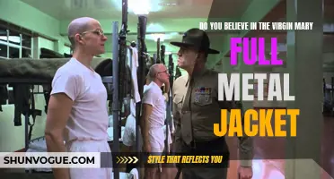The Intriguing Debate: Do You Believe in the Virgin Mary Full Metal Jacket?