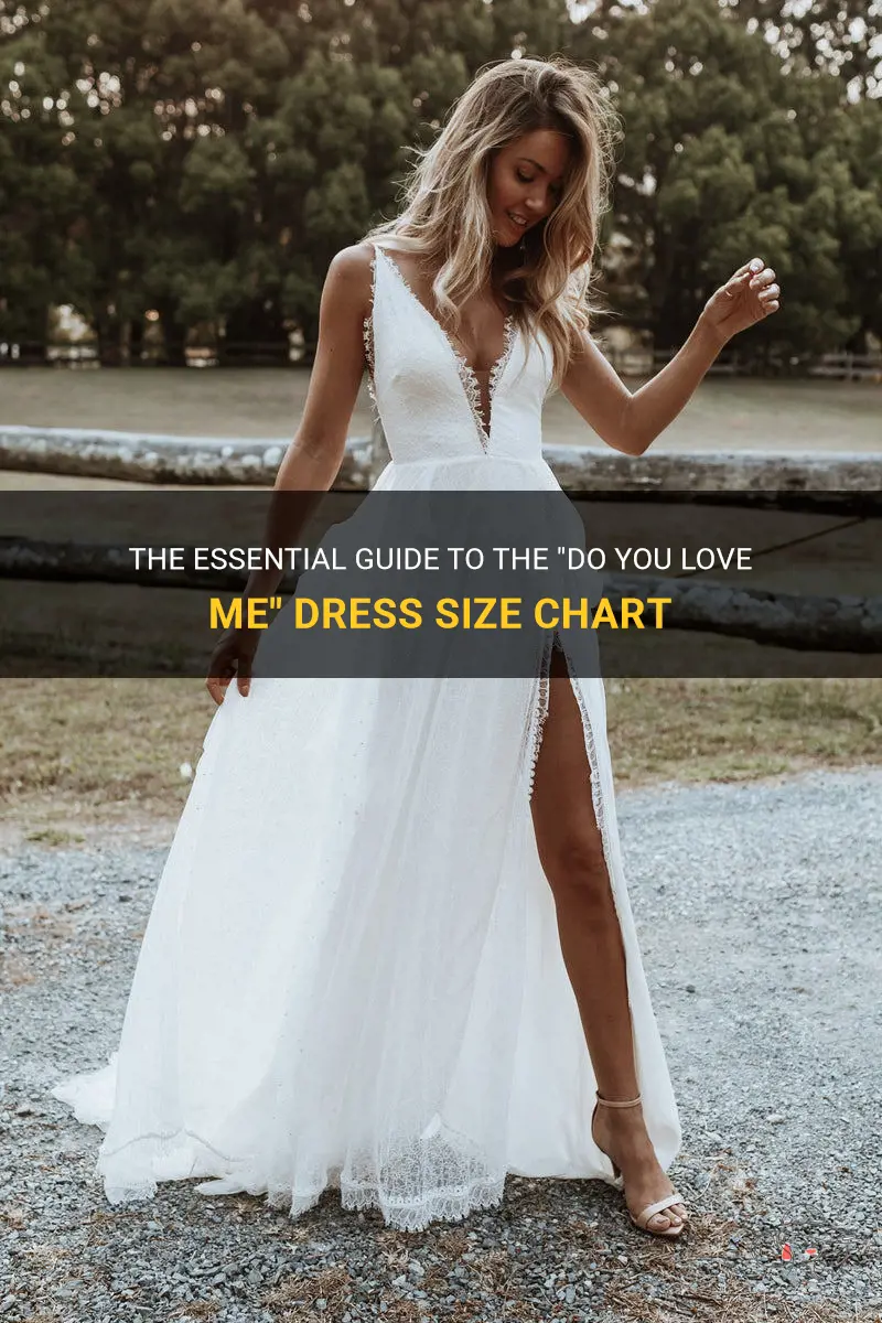 do you love me dress size chart