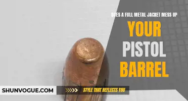 The Impact of Full Metal Jacket Bullets on Pistol Barrels