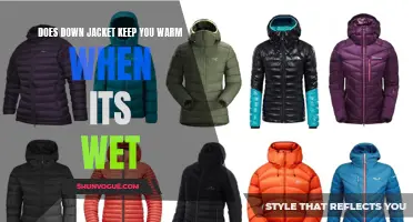 Does a Down Jacket Keep You Warm When It's Wet?