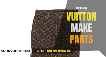 Exploring the World of Louis Vuitton: Does the Brand Create Stylish Pants?
