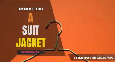 The Consequences of Folding a Suit Jacket: Examining the Potential Damage