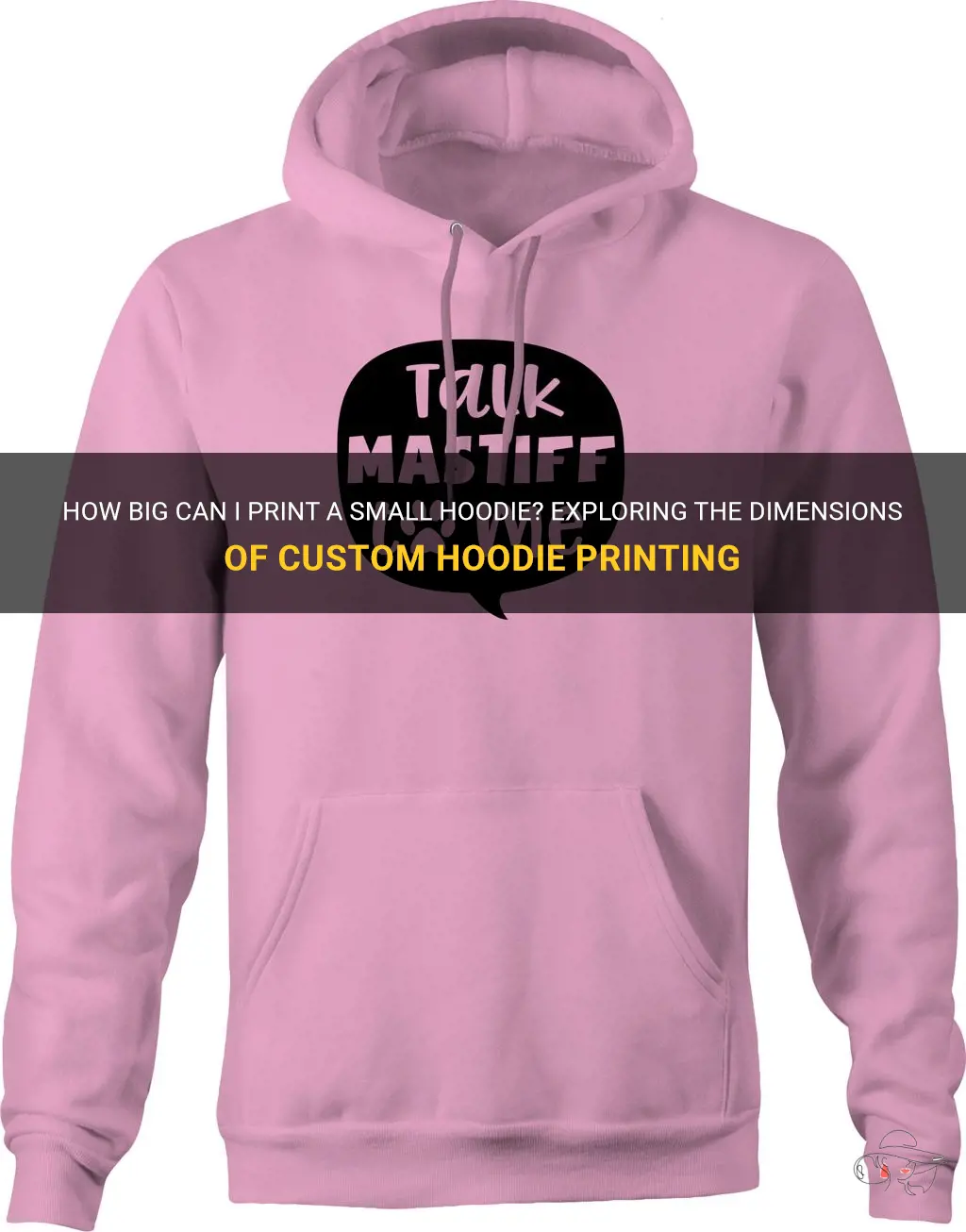 how big can I print a small hoodie