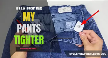 7 Effective Ways to Quickly Make Your Pants Tighter