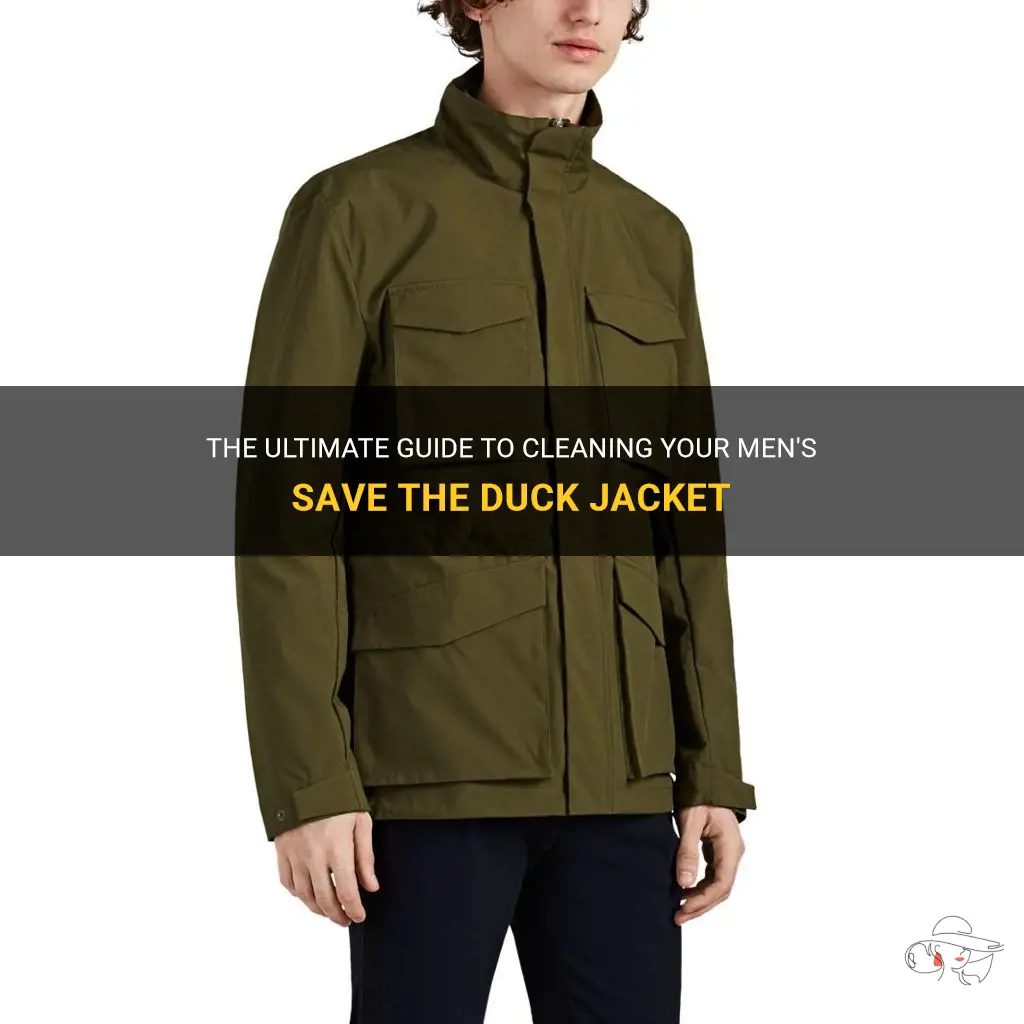 The Ultimate Guide To Cleaning Your Men's Save The Duck Jacket | ShunVogue