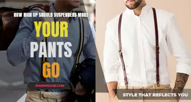 Finding the Perfect Length: How High Up Should Suspenders Make Your Pants Go?