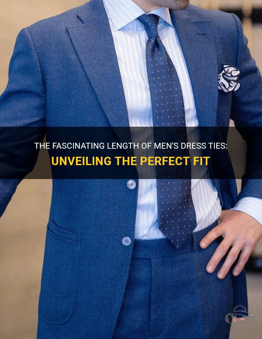 The Fascinating Length Of Men's Dress Ties: Unveiling The Perfect Fit ...