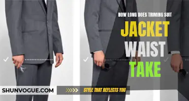 Trimming a Suit Jacket Waist: How Long Does It Take?