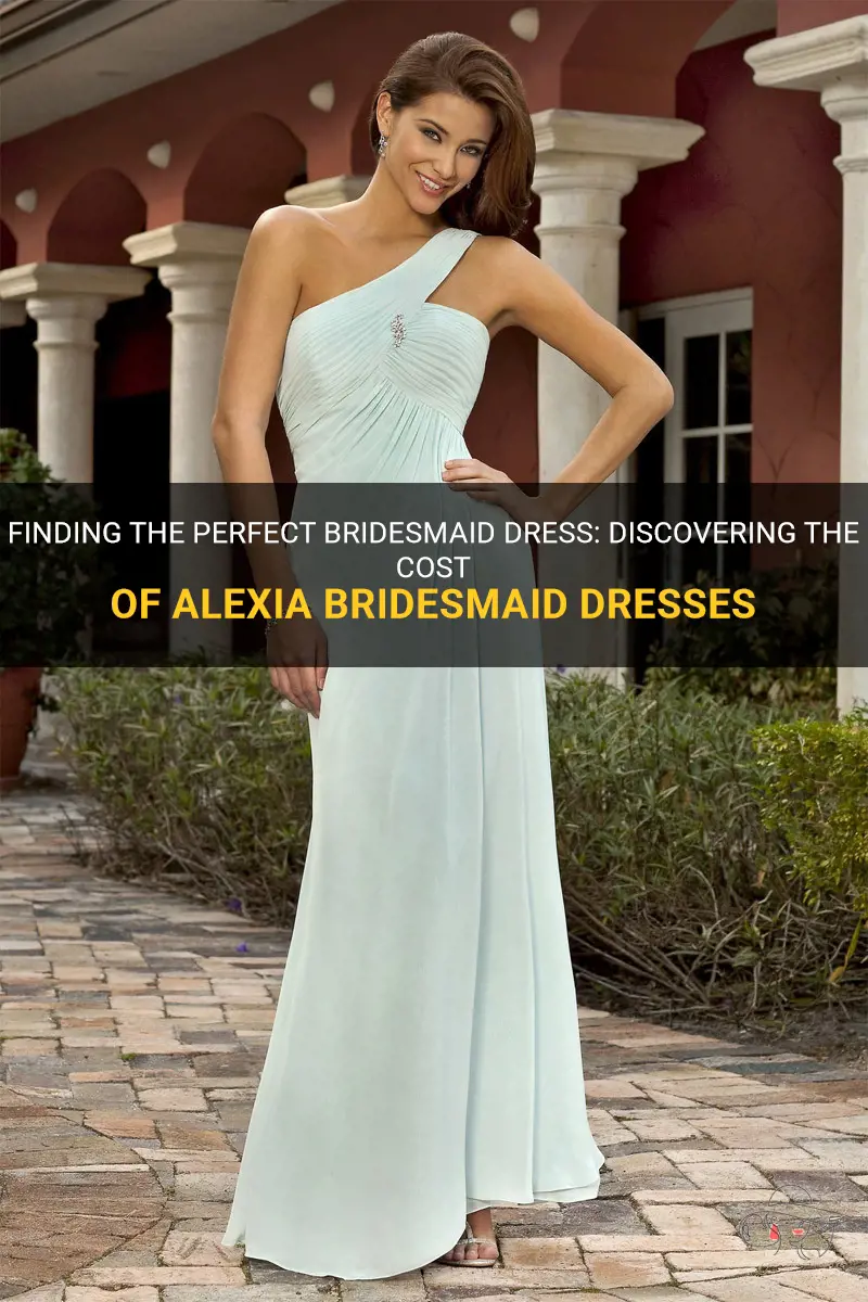 Finding The Perfect Bridesmaid Dress: Discovering The Cost Of Alexia ...