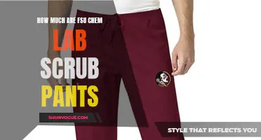 Understanding the Cost of FSU Chem Lab Scrub Pants: A Complete Guide