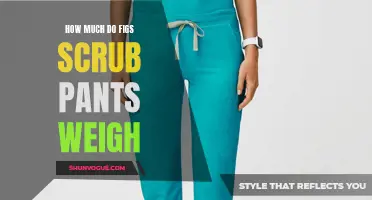 The Weight of Figs Scrub Pants: A Comprehensive Guide