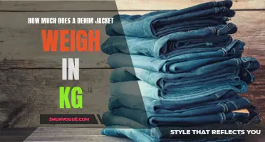 The Weight of a Denim Jacket in Kilograms: How Heavy is it?