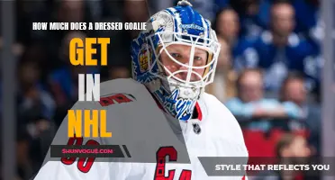 The Earnings of a Dressed Goalie in the NHL: What's the Price Tag?