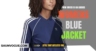The Price Tag of an Adidas Women's Blue Jacket: A Fashionable Must-Have