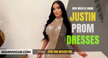 The Price Tag on Shane Justin Prom Dresses: What to Expect