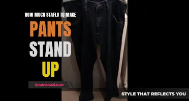 Achieve Perfectly Standing Pants with Staflo: The Ultimate Guide