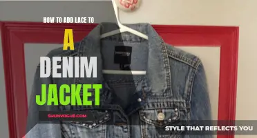 Simple Tips for Adding Lace to a Denim Jacket