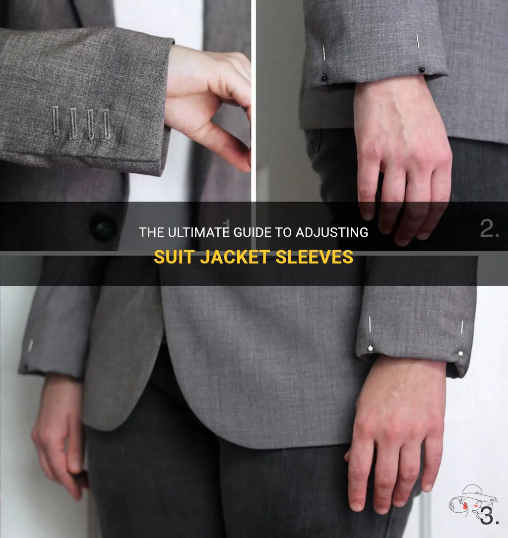 how to adjust suit jacket sleeves