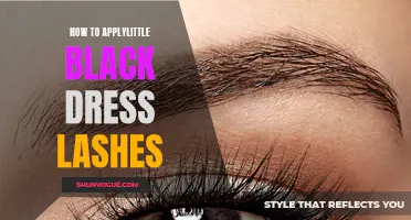 A Guide to Applying Little Black Dress Lashes Like a Pro